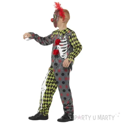 stroj dla dzieci klaun psycho smiffys rozm 146 158 cm