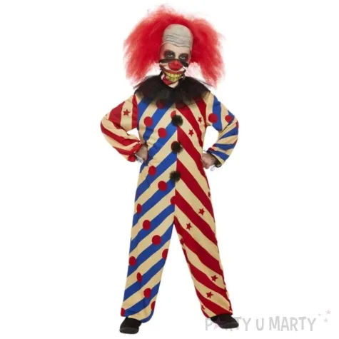 stroj dla dzieci klaun psychopata smiffys rozm 116 128