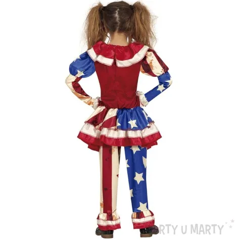 stroj dla dzieci klaun psychopatka usa guirca 146 152cm