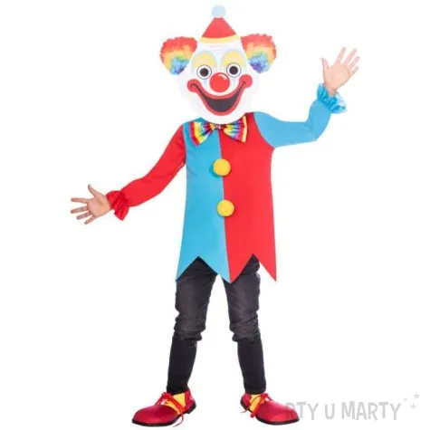 stroj dla dzieci klaun z duza glowa amscan 4 6 lat