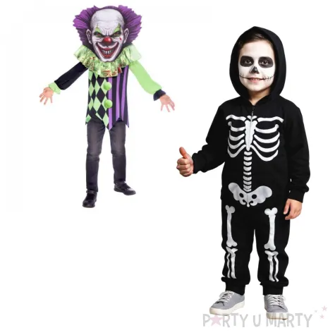 stroj dla dzieci klaun z wielka glowa amscan 4 6 lat