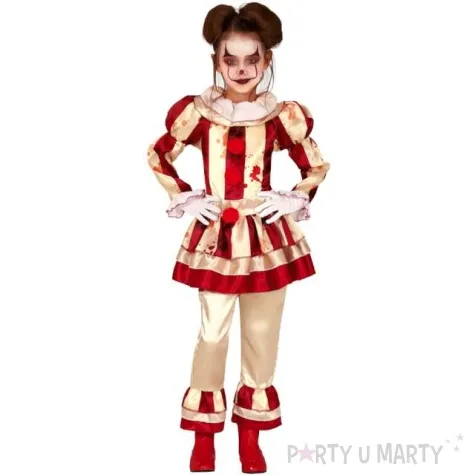 stroj dla dzieci klauninka guirca rozm 122 134 cm