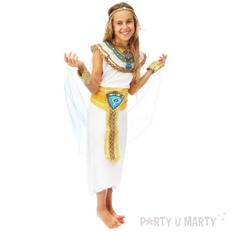 stroj dla dzieci kleopatra egipcjanka ptitclown 120 130 cm
