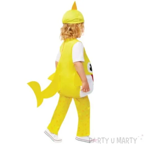 stroj dla dzieci kombinezon baby shark zolty amscan 98 104 cm