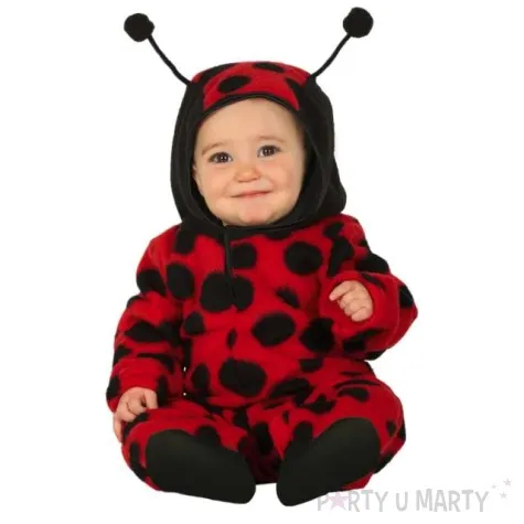 stroj dla dzieci kombinezon biedronka guirca 80 86 cm