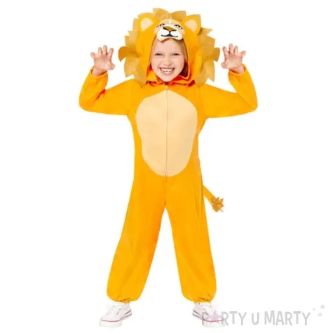 stroj dla dzieci kombinezon lew amscan 140 152 cm