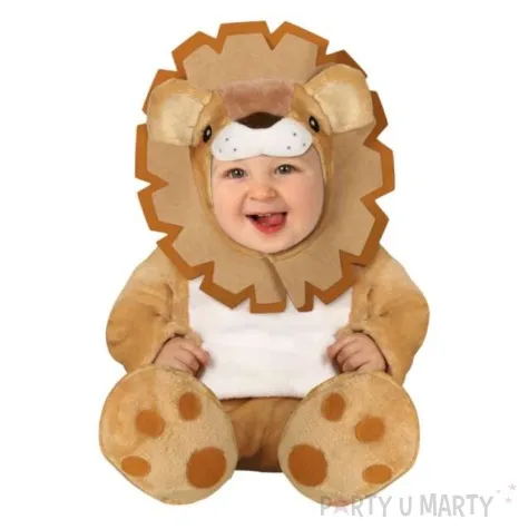 stroj dla dzieci kombinezon lew guirca 86 98 cm