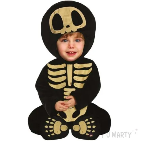 stroj dla dzieci kosciotrup chlopiec czarny guirca 18 24 mies