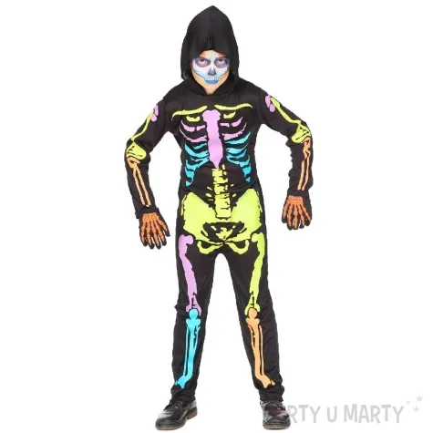 stroj dla dzieci kosciotrup kolorowy widmann 98 104 cm