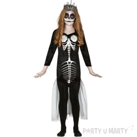 stroj dla dzieci kosciotrup syrenki czarny guirca 10 12 lat