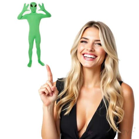 stroj dla dzieci kosmita funny fashion rozm 10 12 lat