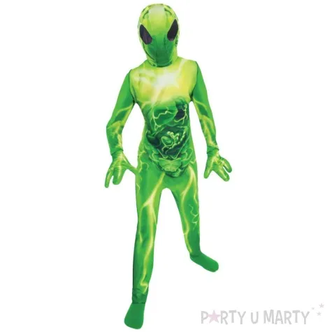 stroj dla dzieci kosmita ufo amscan rozm 8 10 lat