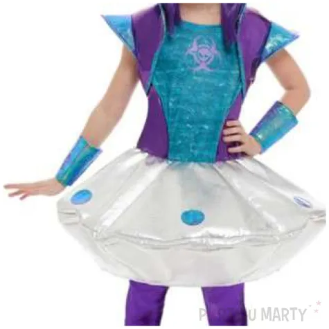 stroj dla dzieci kosmitka smiffys rozm 116 128 cm