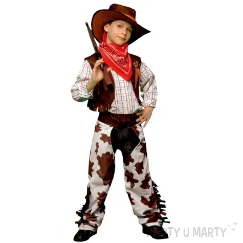 stroj dla dzieci kowboj w kapeluszu arpex 130 140 cm