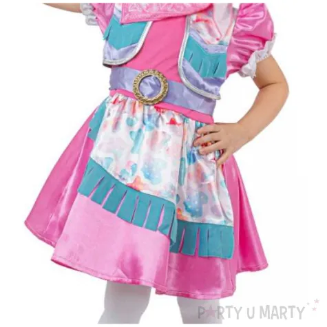 stroj dla dzieci kowbojka w sukience rozowy godan rozm 92 104