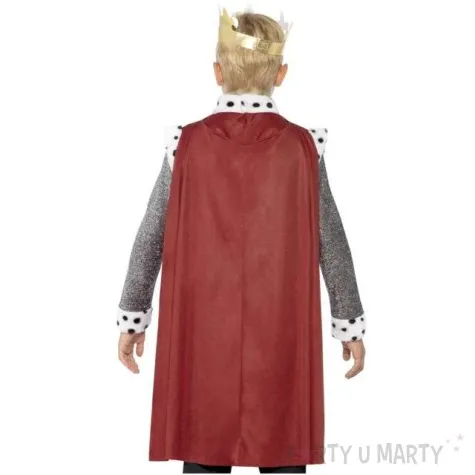 stroj dla dzieci krol artur smiffys rozm 116 128 cm