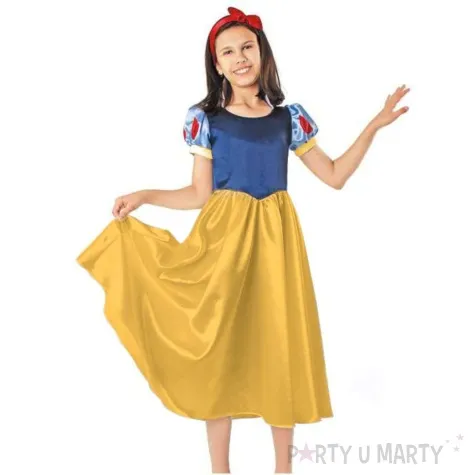 stroj dla dzieci krolewna sniezka kraszek rozm 134 140 cm