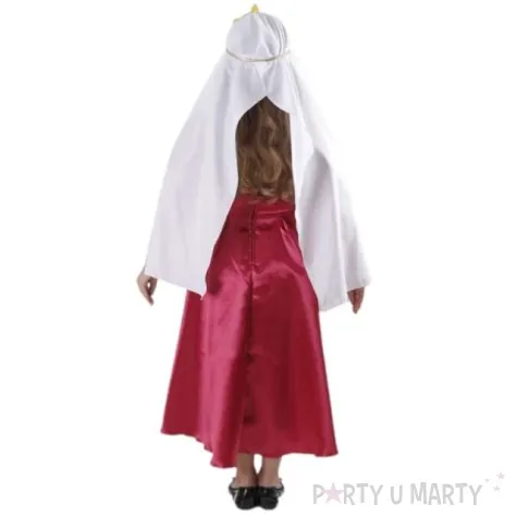 stroj dla dzieci krolowa jadwiga rozowy kraszek 122 128 cm