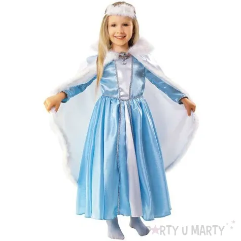 stroj dla dzieci krolowa sniegu kraszek rozm 110 116 cm