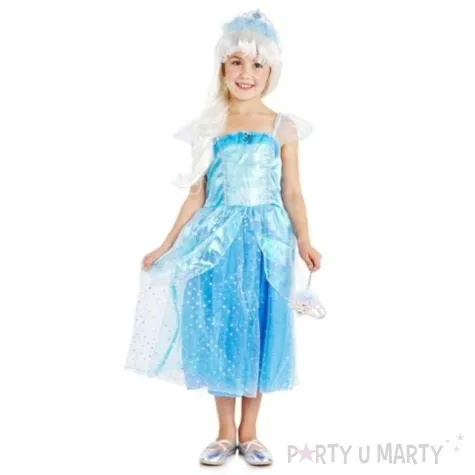 stroj dla dzieci ksiezniczka diana partytino 134 140 cm