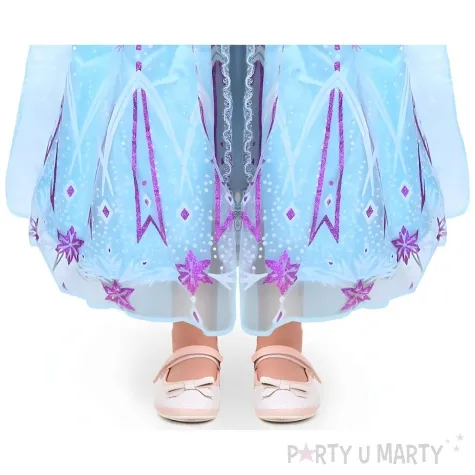 stroj dla dzieci ksiezniczka krolewna blekitny godan 3 5 lat rozm 95 110 cm