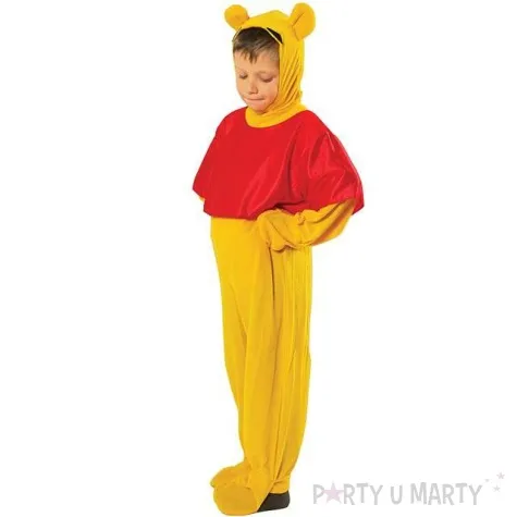 stroj dla dzieci kubus puchatek zolty kraszek rozm 110 116 cm