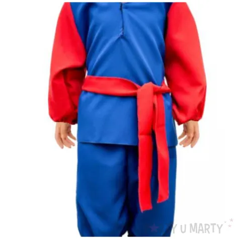 stroj dla dzieci kujawiak niebieski kraszek 110 116 cm