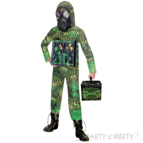 stroj dla dzieci kwarantanna zombie amscan 8 10 lat