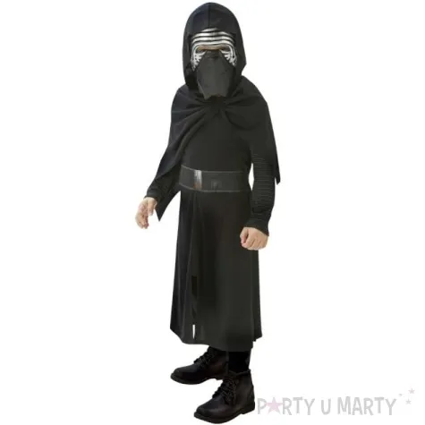 stroj dla dzieci kylo ren z maska lux rubies rozm 140 150 cm