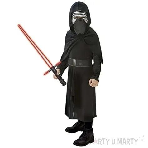 stroj dla dzieci kylo ren z maska lux rubies rozm 140 150 cm