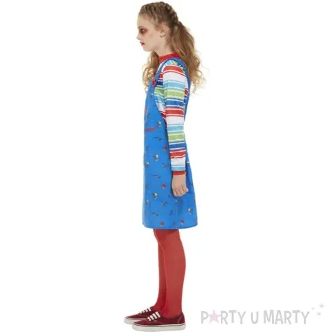 stroj dla dzieci laleczka chucky dziewczynka smiffys rozm 116 128 cm