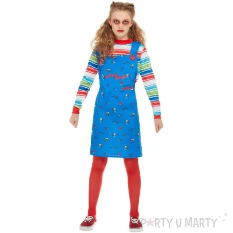 stroj dla dzieci laleczka chucky dziewczynka smiffys rozm 152 163 cm