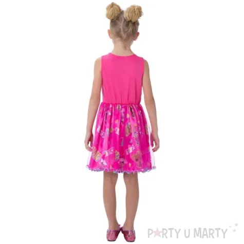 stroj dla dzieci laleczka lol surprise rozowy smiffys rozm 130 140 cm