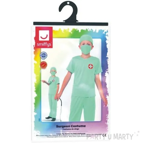 stroj dla dzieci lekarz chirurg smiffys rozm 7 9 lat