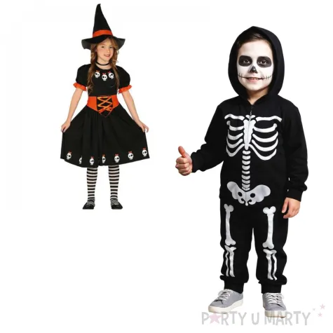 stroj dla dzieci mala wiedzma czarny guirca 7 9 lat