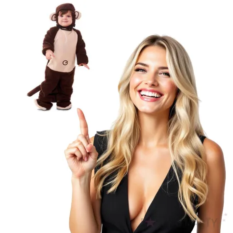 stroj dla dzieci malpka fyasa rozm 6 12 m cy