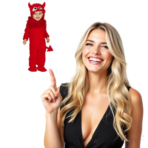 stroj dla dzieci maly diabelek diabolo czerwony guirca rozm 12 18 m cy