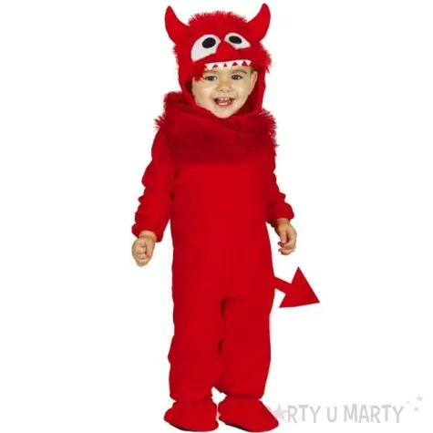 stroj dla dzieci maly diabelek diabolo czerwony guirca rozm 12 18 m cy