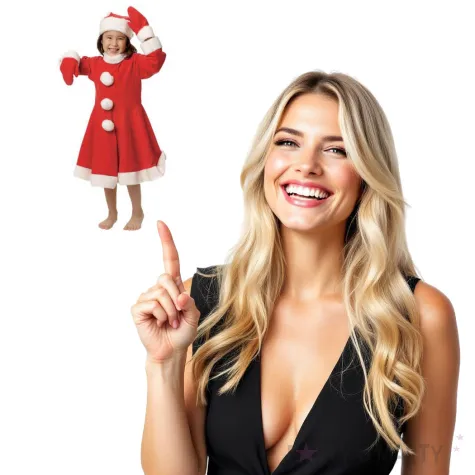 stroj dla dzieci mikolajka guirca rozm 98 104 cm