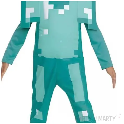 stroj dla dzieci minecraft diamentowy steve disguise rozm 98 104