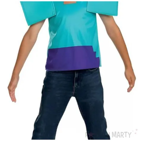 stroj dla dzieci minecraft steve disguise rozm 110 122