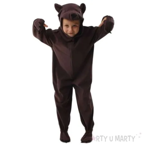 stroj dla dzieci mis brazowy kraszek rozm 98 104 cm