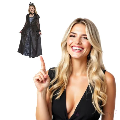 stroj dla dzieci mroczna krolowa wampirow fyasa 4 6 lat