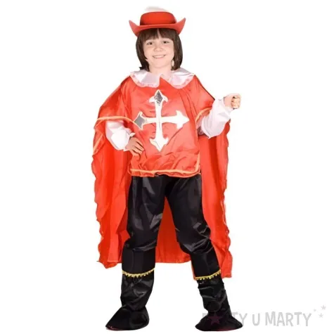 stroj dla dzieci muszkieter partytino 134 140 cm