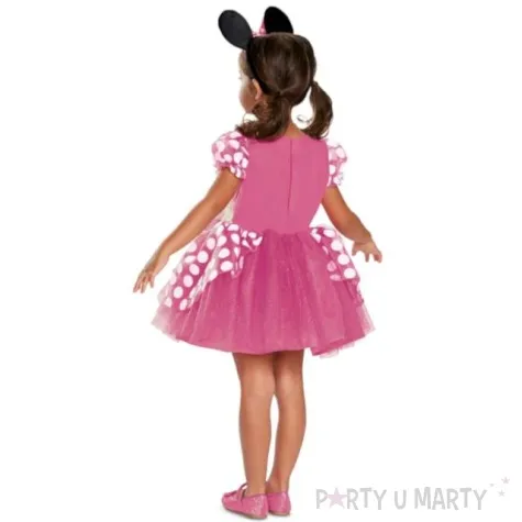 stroj dla dzieci myszka minnie sukienka tiulowa opaska disguise 109 123 cm