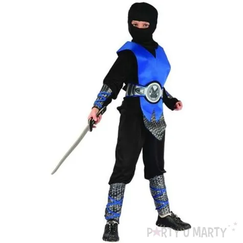 stroj dla dzieci niebieski ninja lux rozm 110 120