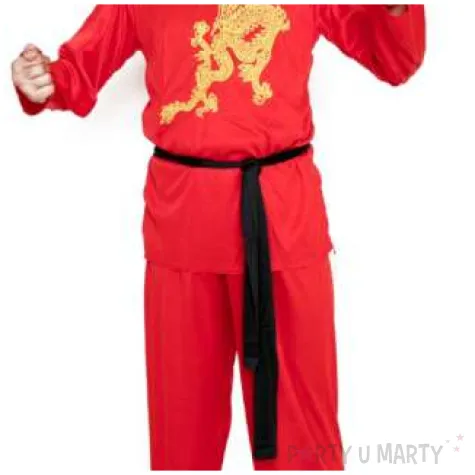 stroj dla dzieci ninja czerwony arpex rozm 110 120 cm