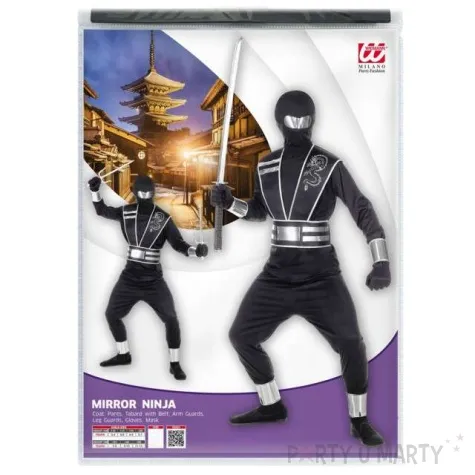 stroj dla dzieci ninja lustrzany widmann rozm 11 13 lat