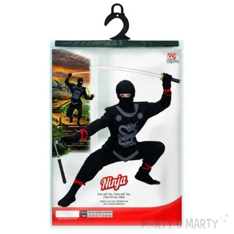 stroj dla dzieci ninja widmann rozm 11 13 lat