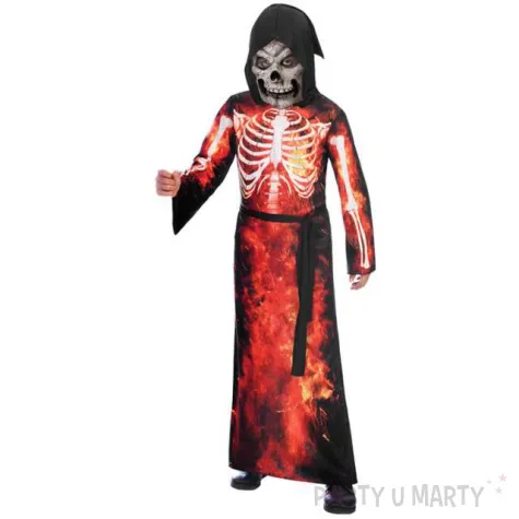 stroj dla dzieci ognista smierc amscan rozm 12 14 lat